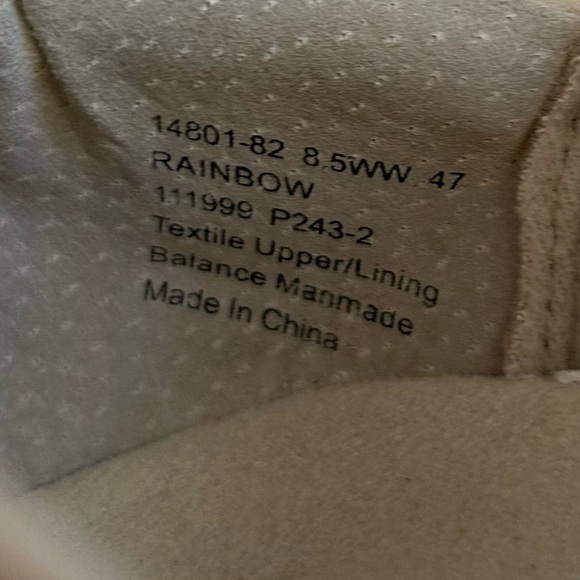 Barefoot Freedom Women’s Drew Rainbow Lightweight Comfort Mary Jane Shoes, 8.5WW - Picture 2 of 11